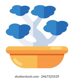 Moderne Design-Ikone des Bonsai