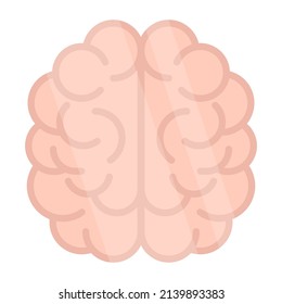 Modern design icon of brain

