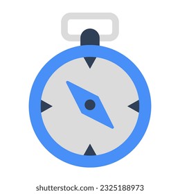 Modernes Design-Symbol für Kompass 
