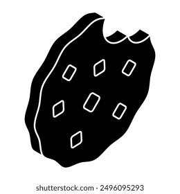 Icono de diseño moderno de galleta