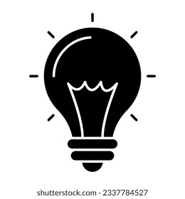 Icono de diseño moderno de la idea creativa