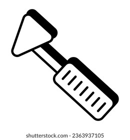 Modern design icon of dentist tool
