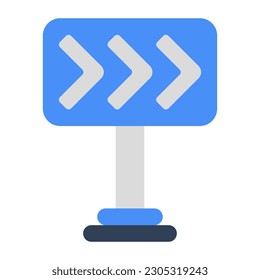 Icono de diseño moderno de flechas direccionales 