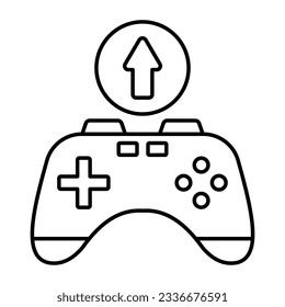 Icono de diseño moderno de la carga del juego 