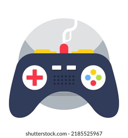 Modern design icon of gamepad