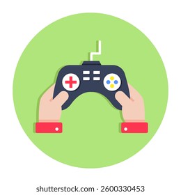 Modern design icon of gamepad