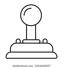 Modern design icon of joystick 