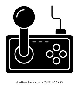 Icono de diseño moderno de joystick 