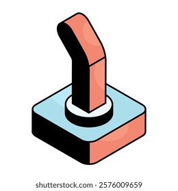 Modern design icon of joystick