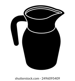 Modern design icon of juice jug