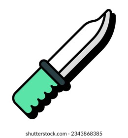 Moderne Design-Ikone des Messers 