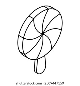Modern design icon of lollipop