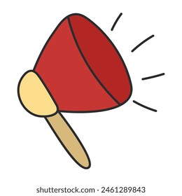 Modern design icon of megaphone

