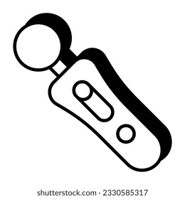 Icono de diseño moderno del controlador de movimiento 