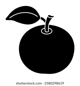 Modern design icon of orange