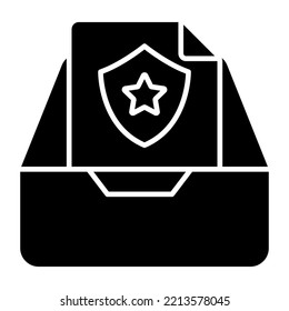 Modern Design Icon Of Police Report 