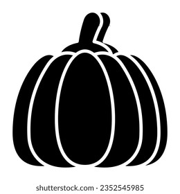 Modern design icon of pumpkin