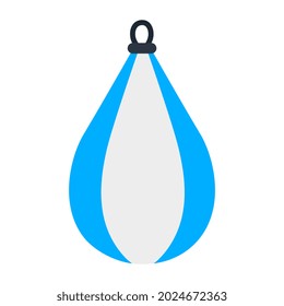 A modern design icon of punching bag