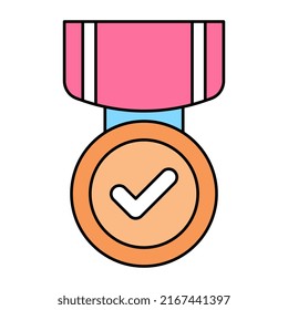 Modern design icon of reward