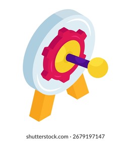 Ícone de design moderno da configuração