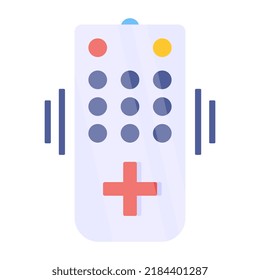 Icono de diseño moderno del control remoto inteligente