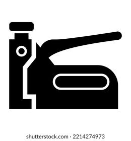 Icono de diseño moderno de grapadora 