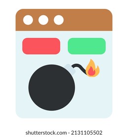 Modern design icon of system security

