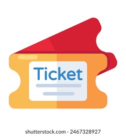 Icono de diseño moderno de ticket