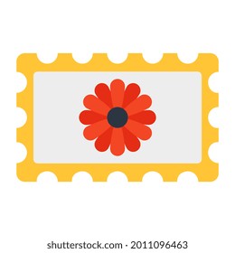 Icono de diseño moderno del vale de entrada