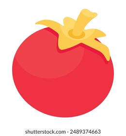 Modern design icon of tomato