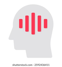 Modern design icon of voice recognition