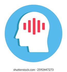 Modern design icon of voice recognition