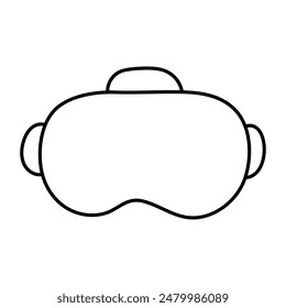 Modernes Design-Icon der VR-Box

