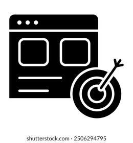 Modernes Design Ikone des Webdesigns 