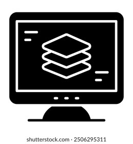 Modern design icon of web design 