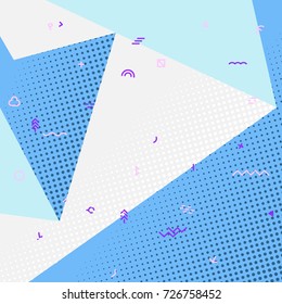 modern design illustrative background with stylish halftone dots