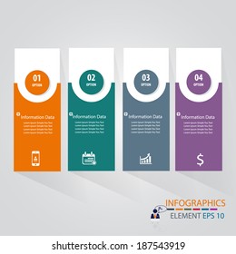 Modern Design info graphic template