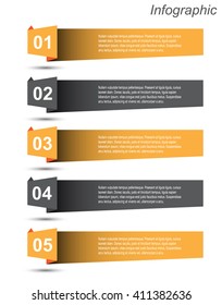 Modern Design Info-graphic Template