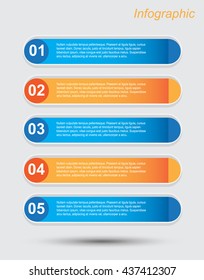 Modern Design Info-graphic Template