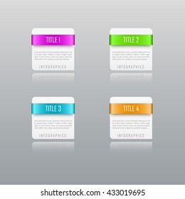 Modern design infographic template. Infographic template can be used for chart, diagram, web design, workflow layout