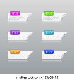 Modern design infographic template. Infographic template can be used for chart, diagram, web design, workflow layout