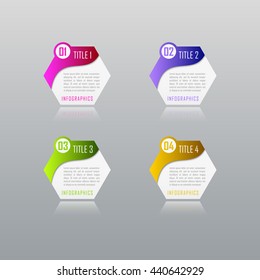 Modern design infographic template. Infographic template can be used for chart, diagram, web design, workflow layout