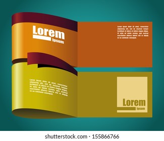 Modern design infographic template, vector illustration.