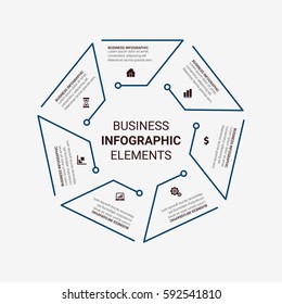 Modern Design Infographic vector