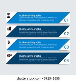 Modern Design Infographic vector