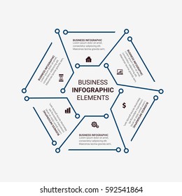 Modern Design Infographic vector