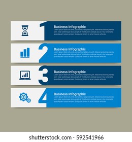 Modern Design Infographic vector