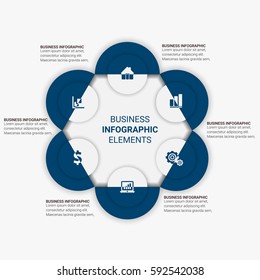 Modern Design Infographic vector