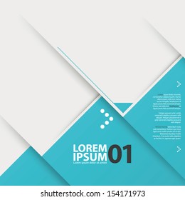 Modern design infographics template.