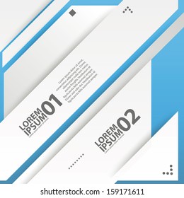 Modern design infographics template.